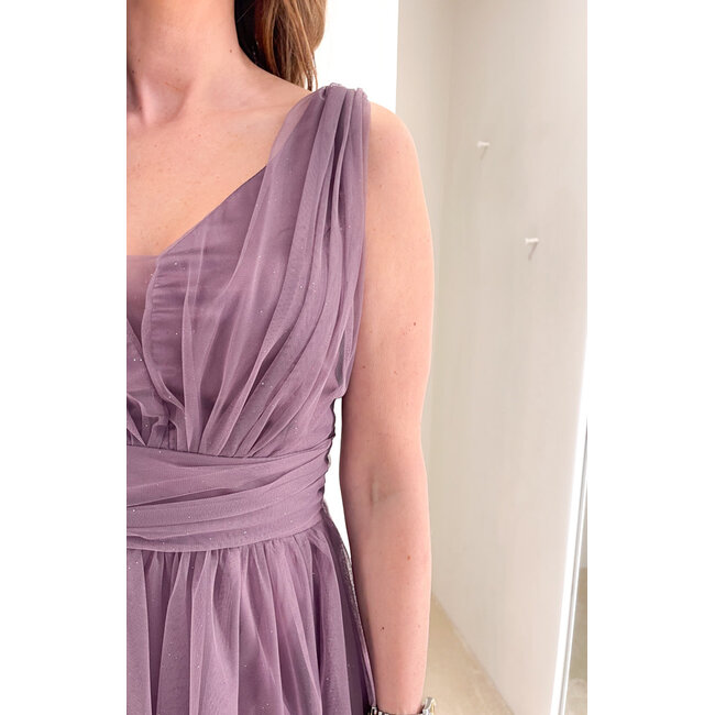 galajurk 11 kort glitter mauve TU