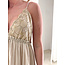 ST Tropez dress gold
