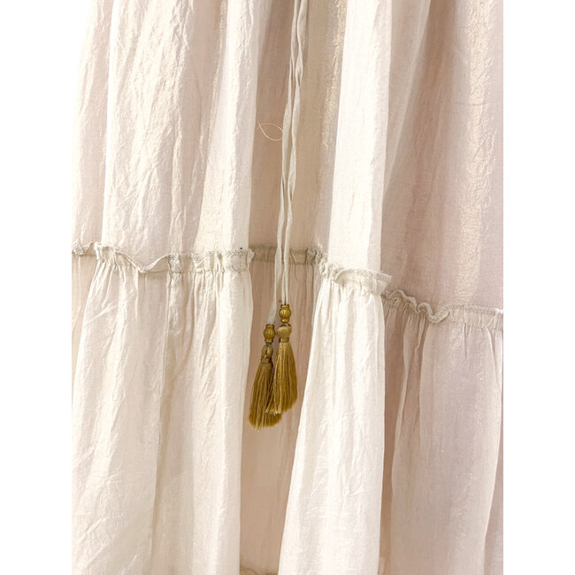 ST Tropez dress gold