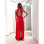 Galajurk Koraalrood halter met open rug