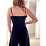 Gala bustier jumpsuit zwart
