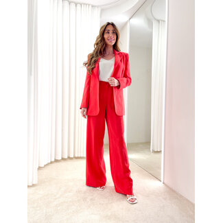 RINASCIMENTO RINASCIMENTO broek koraalrood