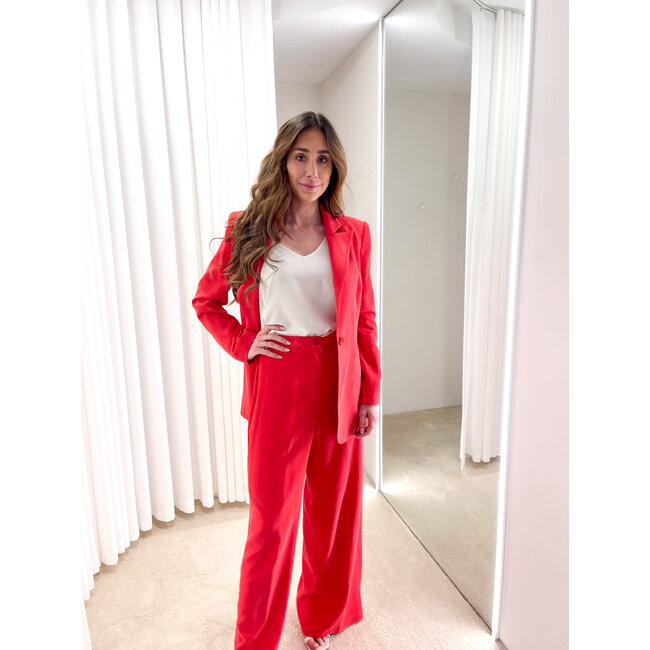 RINASCIMENTO broek koraalrood