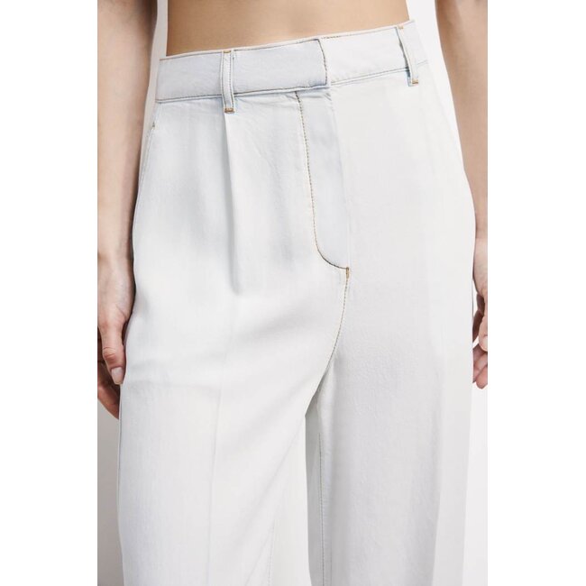 PATRIZIA PEPE broek - Super Bleach Tencel - 2P1743 CB20 - CB20 _webshop PATRIZIA PEPE