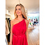 TWINSET kleed - lippenstift rood - 261TT2023 - 03725 _ webshop