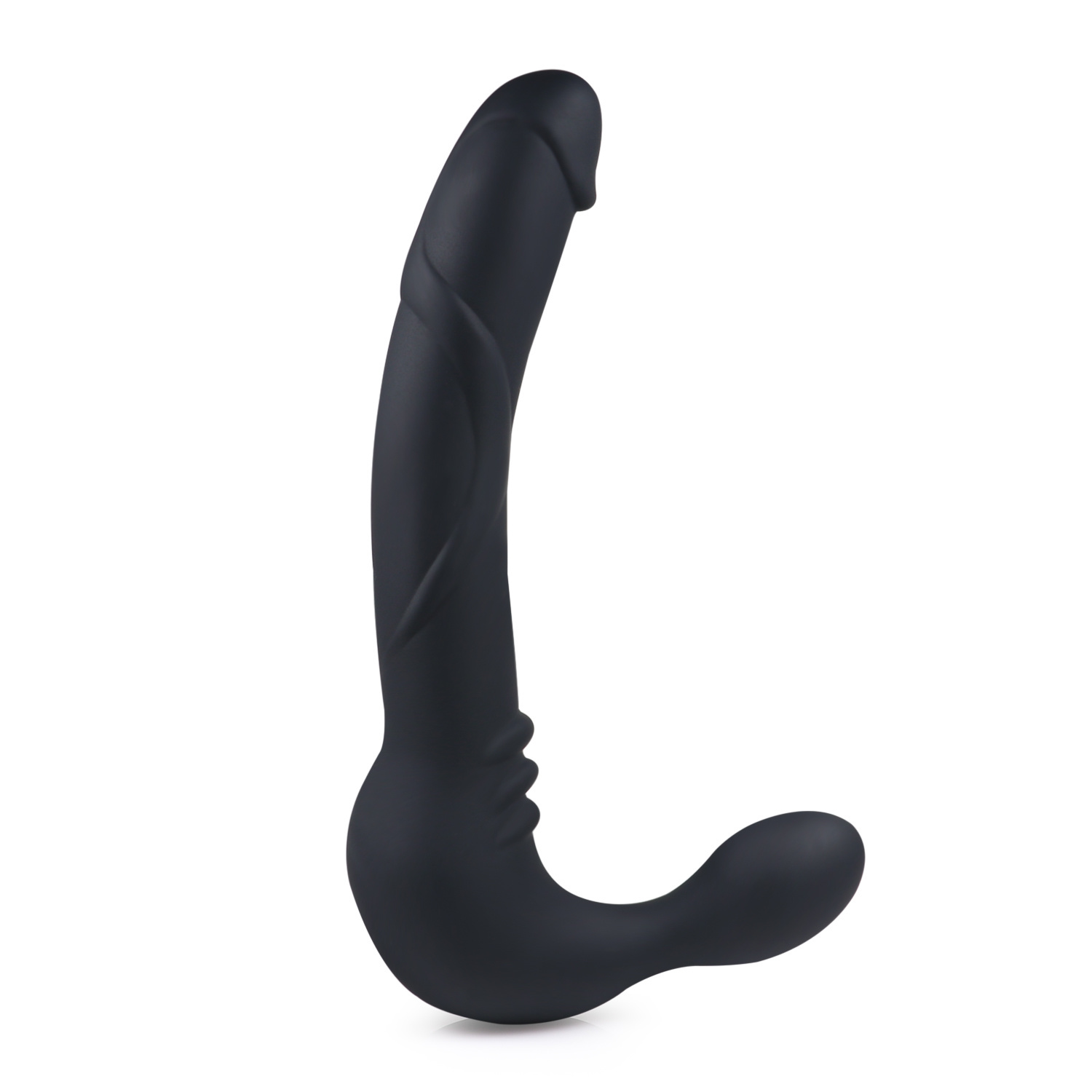 Anaal Vibrator L-Vorm Ontwerp voor Perineum Stimulatie afbeelding