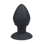 Blackdoor Collection Buttplug met Ribbels Medium