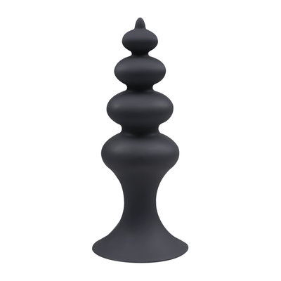 Zuignap Buttplug met Brede Golven