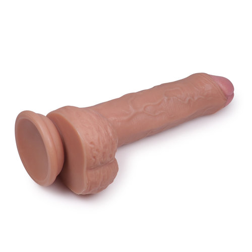 Handful Natuurlijke Dildo met Voorhuid