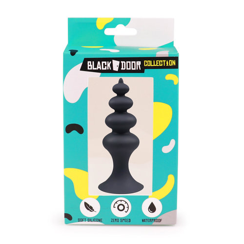 Blackdoor Collection Zuignap Buttplug met Brede Golven