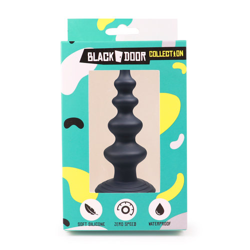 Blackdoor Collection Buttplug met Brede Kralen