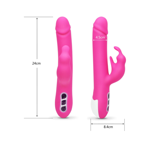 Easylove Tarzan Vibrator met Eikel en Roterende Schacht