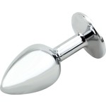 Easylove Luxe Metalen Buttplug met Kristal Stop