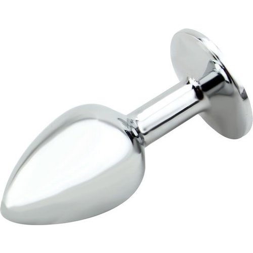 Easylove Luxe Metalen Buttplug met Kristal Stop