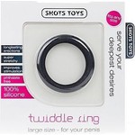 Shots Twiddle Ring Cockring Elastisch Siliconen