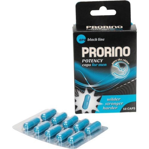 Prorino Prorino Libido Potentie Capsules voor Mannen 10 stuks