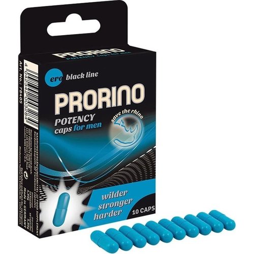 Prorino Prorino Libido Potentie Capsules voor Mannen 10 stuks