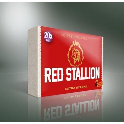 Red Stallion Red Stallion Extra Strong Erectiepillen  20 Stuks