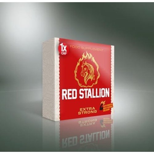 Red Stallion Red Stallion Extra Strong Erectiepillen 1 stuk