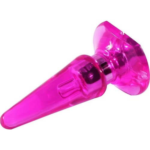 Easylove Basic Siliconen Buttplug met Vibratiekogel