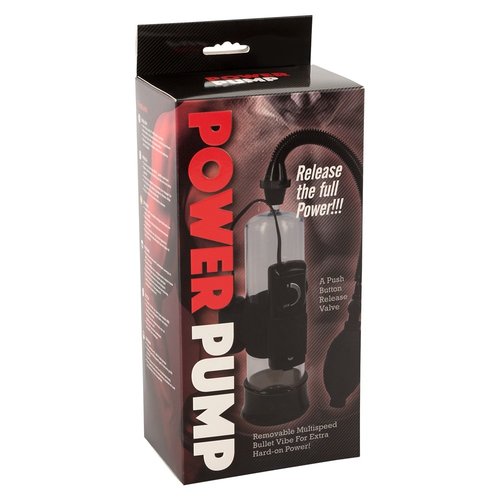 Seven Creations Power Pump met Vibratie voor Opgeblazen Penis