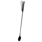 ZADO Lederen Riding Crop met Speciaal Hand Vorm voor Corrigerende Tik