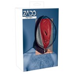 ZADO Leren Dubbele Masker met Openingen Verstelbaar