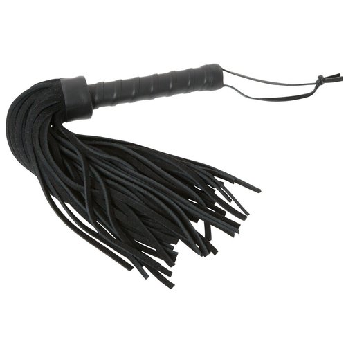 ZADO Leren Korte Zwarte Flogger Zweep