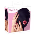 Bad Kitty Bondage Gezicht Masker met Mond Opening Elastisch