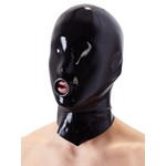 Late X Latex Hoofdmasker Strak Anatomisch Vormgeving Wetlook