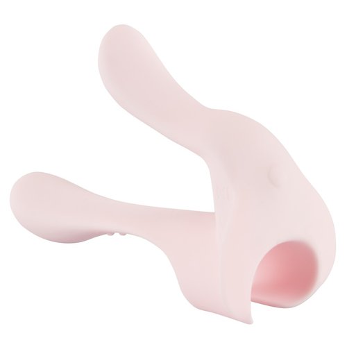 Couples Choice Anatomische Koppelvibrator met Dubbele Vibratie Arm