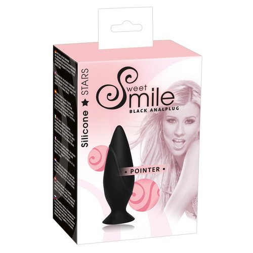 Sweet Smile Klassiek Vormgegeven Beginners Buttplug Geribbeld