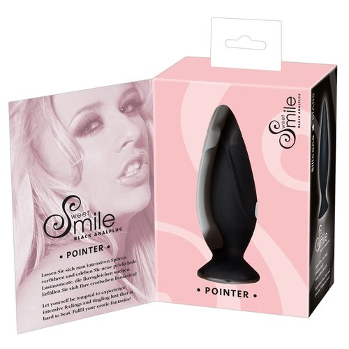 Sweet Smile Klassiek Vormgegeven Beginners Buttplug Geribbeld