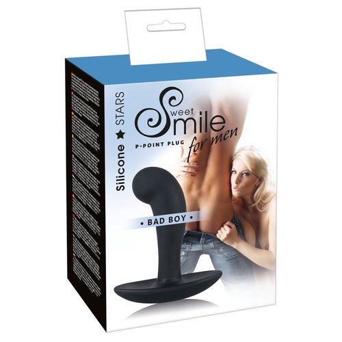 Sweet Smile Prostaat Buttplug Flexibel met Perineum Stimulatie