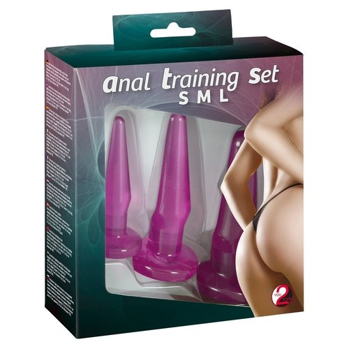 You2Toys Jelly Buttplug Set SML Concept voor Beginners