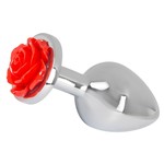 You2Toys Aluminium Buttplug met Roosje