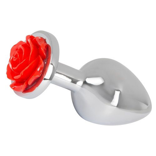 You2Toys Aluminium Buttplug met Roosje