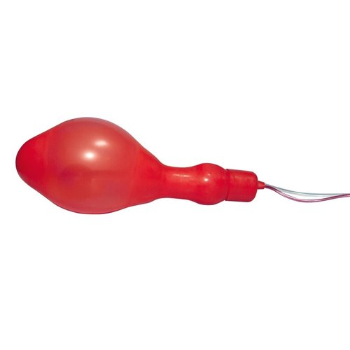 Bad Kitty Latex Anaal Vibrator met Handpomp