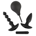 Black Velvets Anal Kit 4 Delig Inclusief Losse Vibratie Kogel