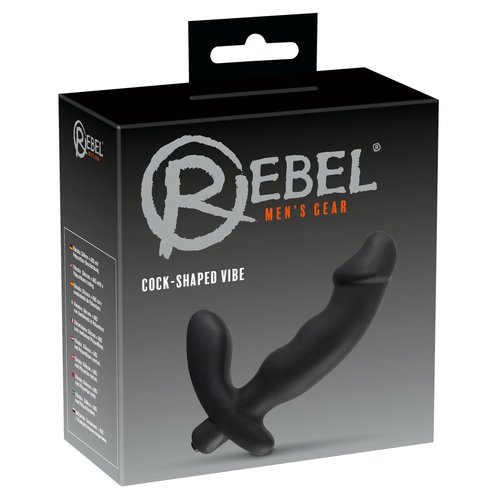 Rebel Siliconen Penis Vorm Anaal Vibrator