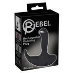 Rebel Siliconen Prostaat Vibrator met Kloppende Top