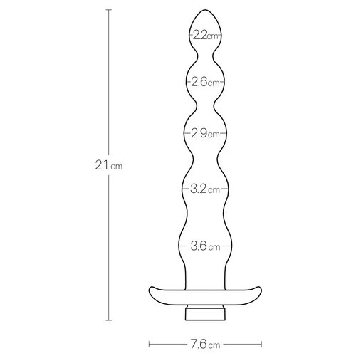 VeDO Quaker Anaal Vibrator met Stimulatie Golven