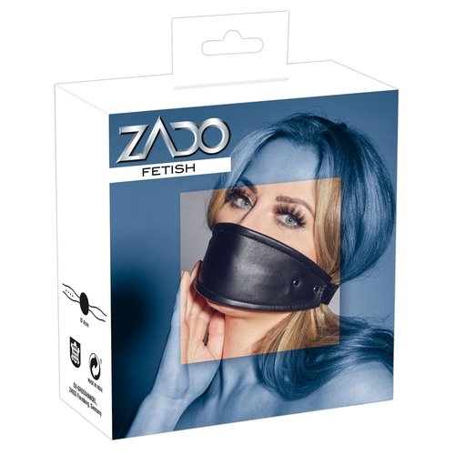 ZADO Ballgag met Leren Mondmasker Hoogwaardig en Verstelbaar