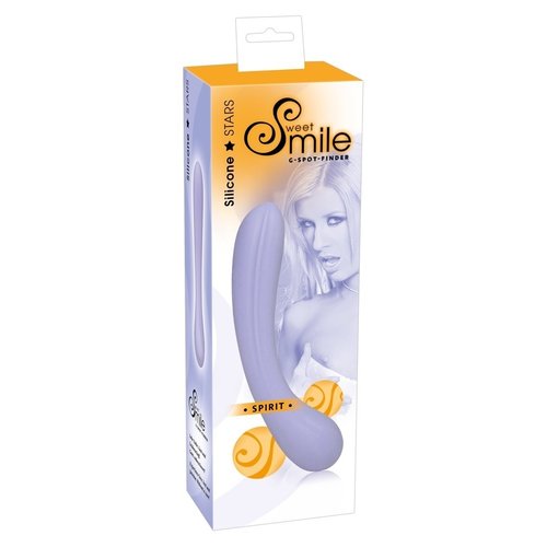 Sweet Smile ‘Spirit’ G-spot Dildo met Verticale Ribbels
