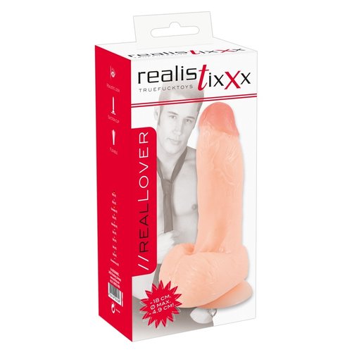 Realistixxx Real Lover Zuignap Realistische Dikke Dildo