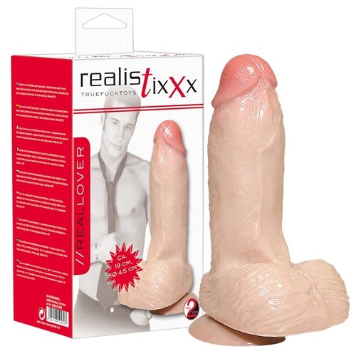 Realistixxx Real Lover Zuignap Realistische Dikke Dildo