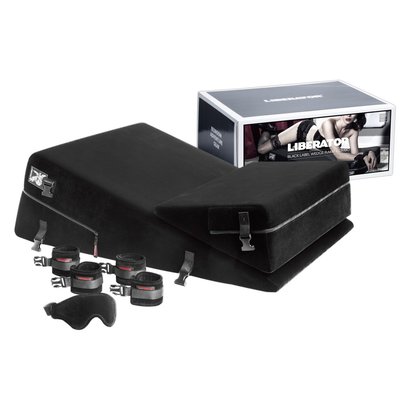 Liberator Complete Liefdeskussen met Verstelbare Bondage boeien en OogMaskerr - Complete Liefdeskussen met Verstelbare Bondage boeien en OogMaskerr -