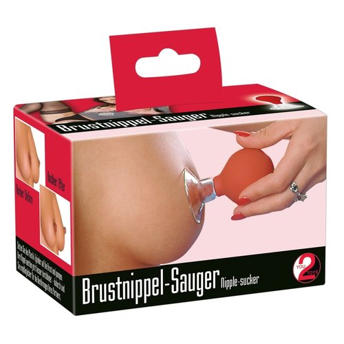 You2Toys Tepelzuigers met Vinger Knijp Pomp