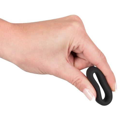 Black Velvets Basic Siliconen Penis Ring Small