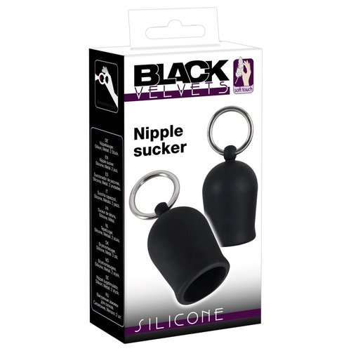 Black Velvets Tepel Zuigers met O-ringen